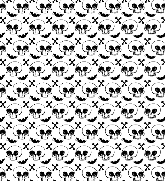 skull-pattern-white